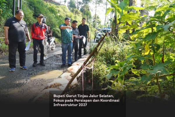 Bupati Garut Tinjau Jalur Selatan, Fokus pada Persiapan dan Koordinasi Infrastruktur 2027