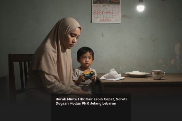 Buruh Minta THR Cair Lebih Cepat, Soroti Dugaan Modus PHK Jelang Lebaran locusonline featured image Feb 2026 a