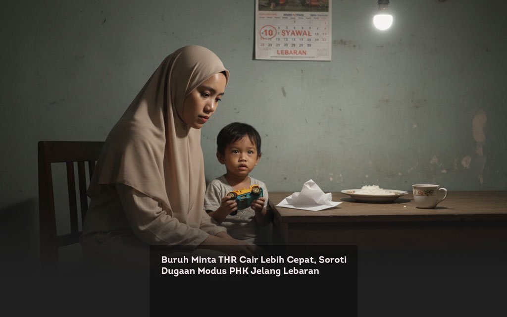 Buruh Minta THR Cair Lebih Cepat, Soroti Dugaan Modus PHK Jelang Lebaran locusonline featured image Feb 2026 a