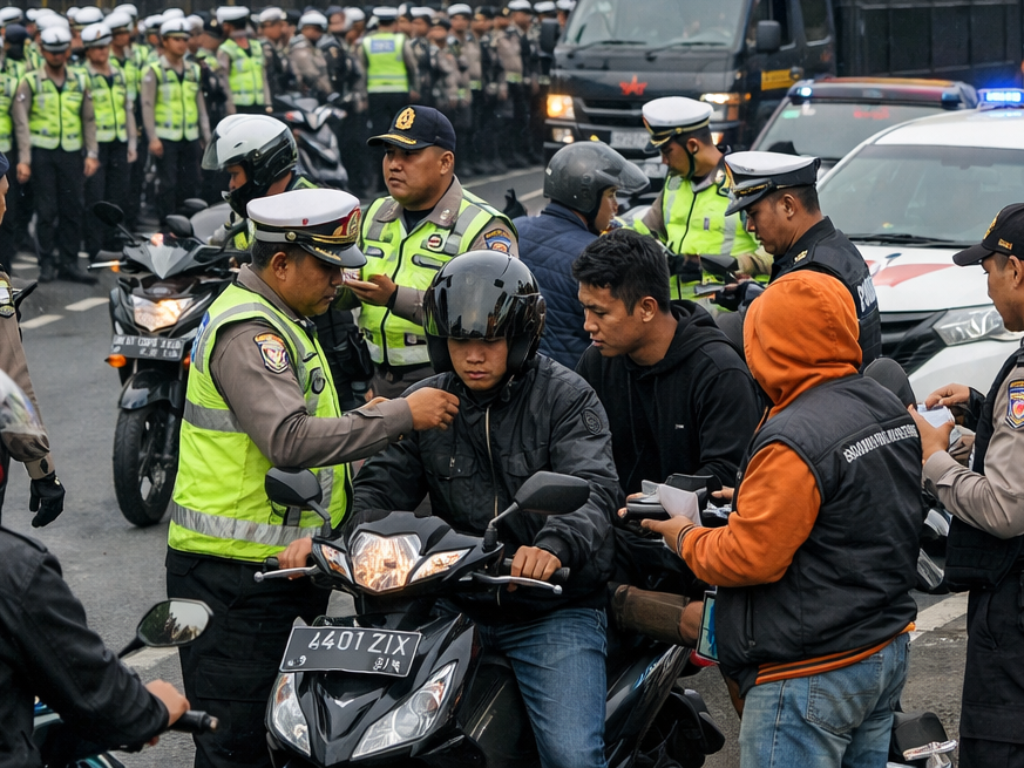 Operasi Lodaya Dimulai, 2.606 Personel Turun ke Jalan, Pelanggar Siap Tobat?