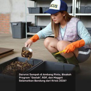 Darurat Sampah di Ambang Pintu, Bisakah Program “Gaslah”, RDF, dan Maggot Selamatkan Bandung dari Krisis 2026?
