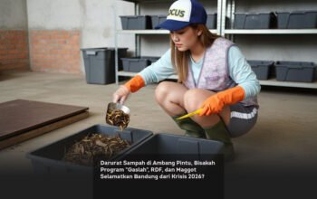 Darurat Sampah di Ambang Pintu, Bisakah Program “Gaslah”, RDF, dan Maggot Selamatkan Bandung dari Krisis 2026?