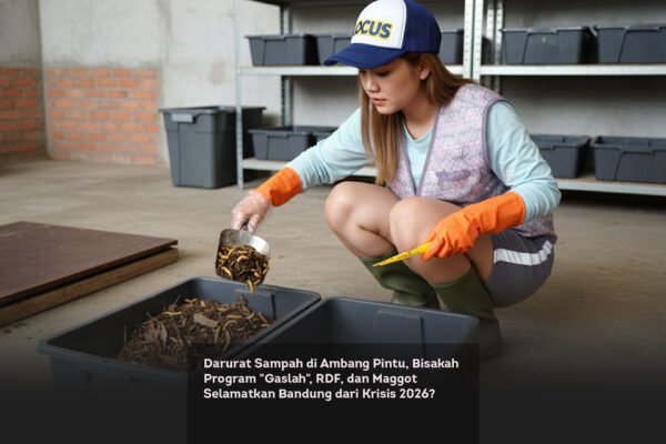 Darurat Sampah di Ambang Pintu, Bisakah Program Gaslah, RDF, dan Maggot Selamatkan Bandung dari Krisis 2026 locusonline featured image Feb