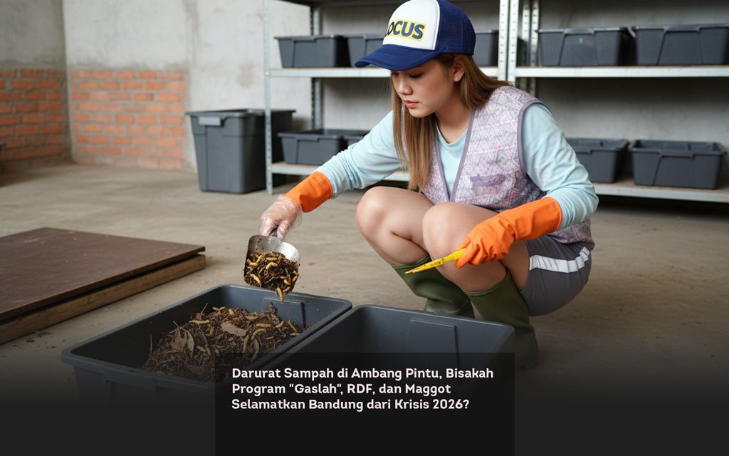 Darurat Sampah di Ambang Pintu, Bisakah Program Gaslah, RDF, dan Maggot Selamatkan Bandung dari Krisis 2026 locusonline featured image Feb