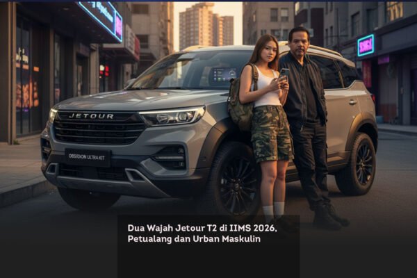 Dua Wajah Jetour T2 di IIMS 2026, Petualang dan Urban Maskulin locusonline featured image Feb