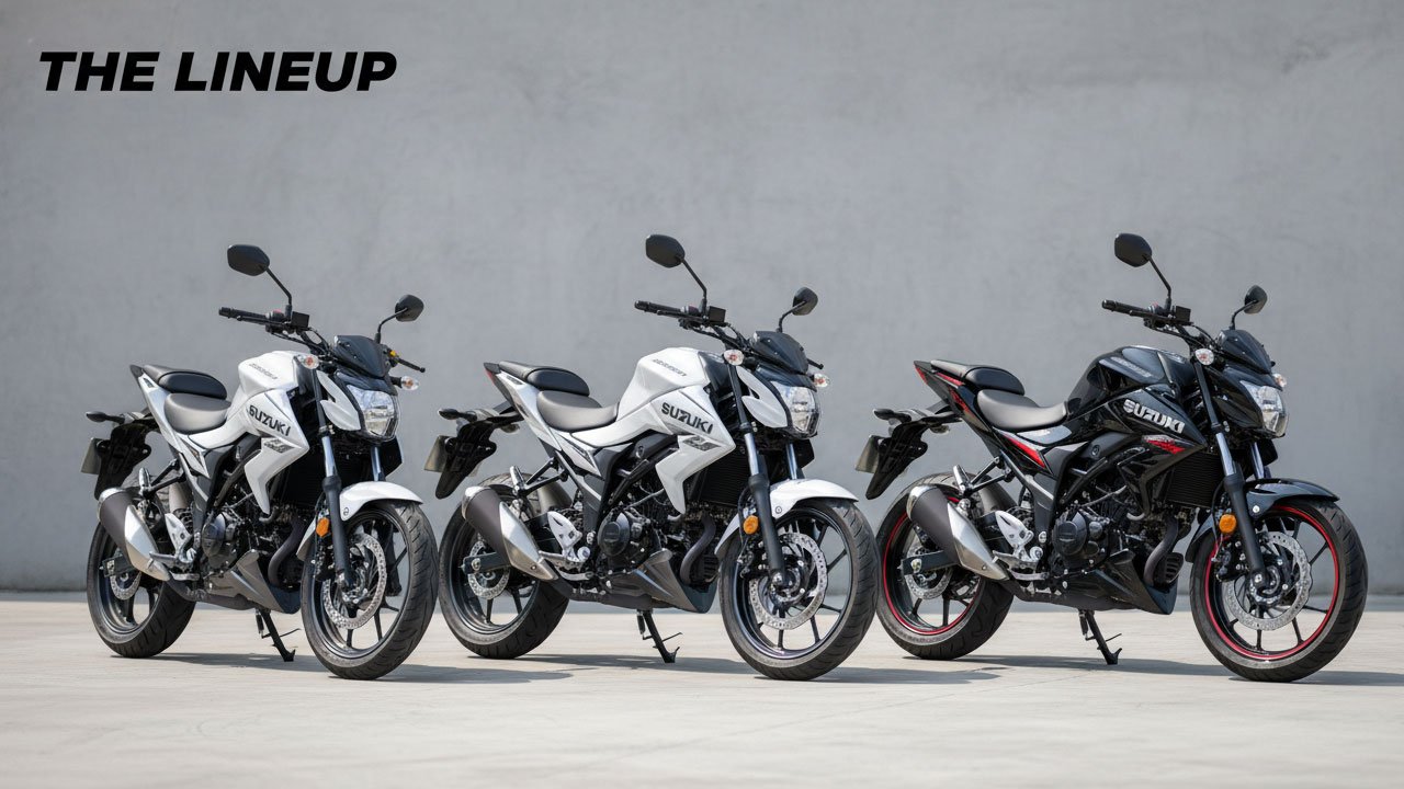 Dua Warna baru Suzuki Gixxer 250