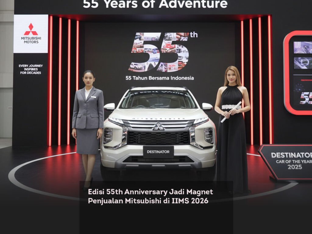 Edisi 55th Anniversary Jadi Magnet Penjualan Mitsubishi di IIMS 2026