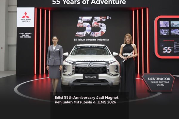 Edisi 55th Anniversary Jadi Magnet Penjualan Mitsubishi di IIMS 2026