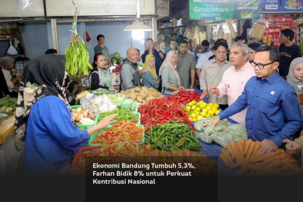 Ekonomi Bandung Tumbuh 5,3%, Farhan Bidik 8% untuk Perkuat Kontribusi Nasional locusonline featured image Feb