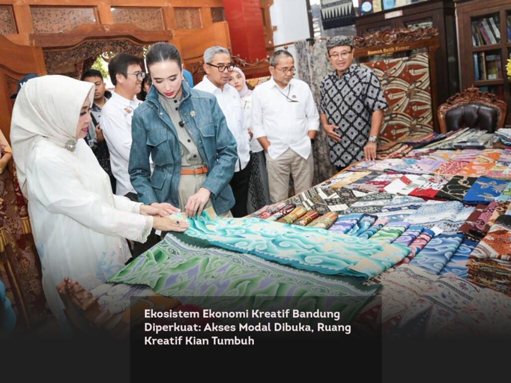 Ekosistem Ekonomi Kreatif Bandung Diperkuat: Akses Modal Dibuka, Ruang Kreatif Kian Tumbuh