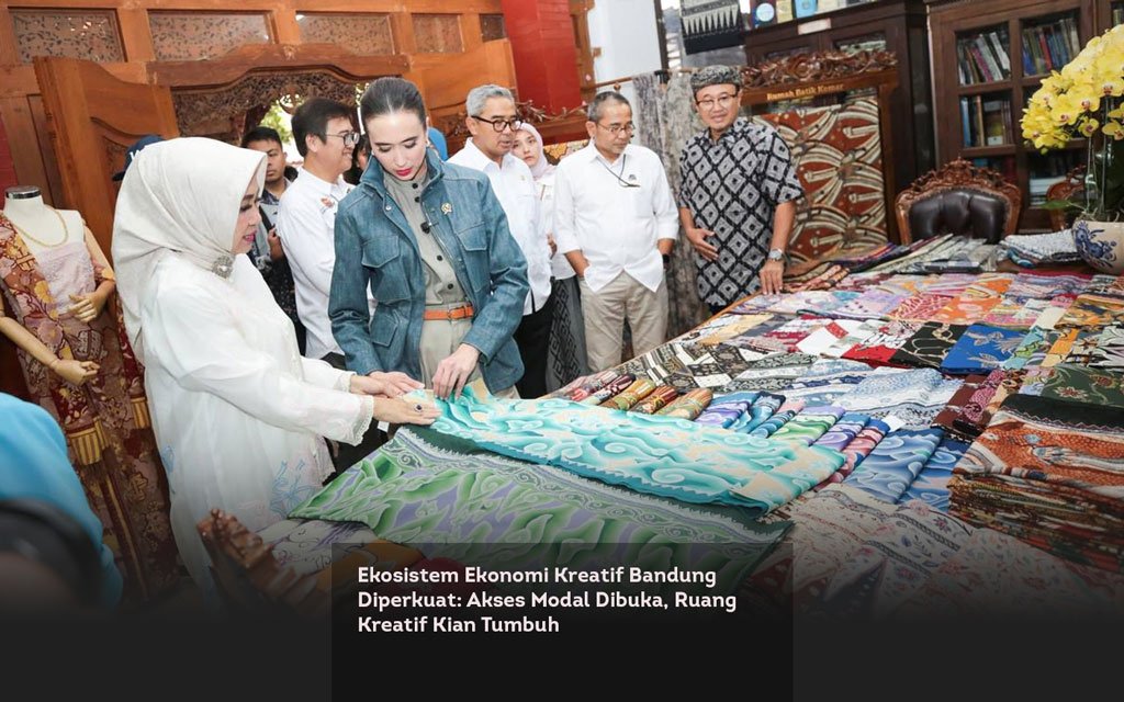 Ekosistem Ekonomi Kreatif Bandung Diperkuat, Akses Modal Dibuka, Ruang Kreatif Kian Tumbuh locusonline featured image Feb