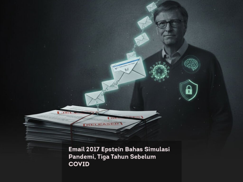 Email 2017 Epstein Bahas Simulasi Pandemi, Tiga Tahun Sebelum COVID