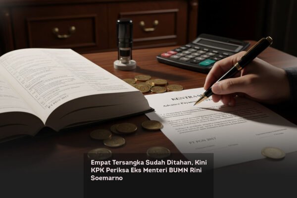 Empat Tersangka Sudah Ditahan, Kini KPK Periksa Eks Menteri BUMN Rini Soemarno locusonline featured image Feb