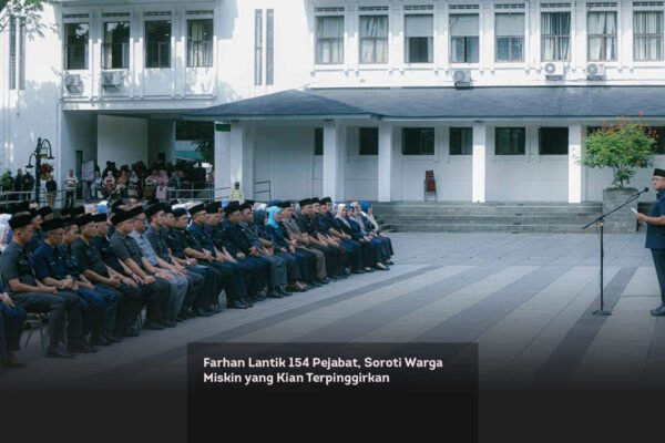 Farhan Lantik 154 Pejabat, Soroti Warga Miskin yang Kian Terpinggirkan locusonline featured image Feb