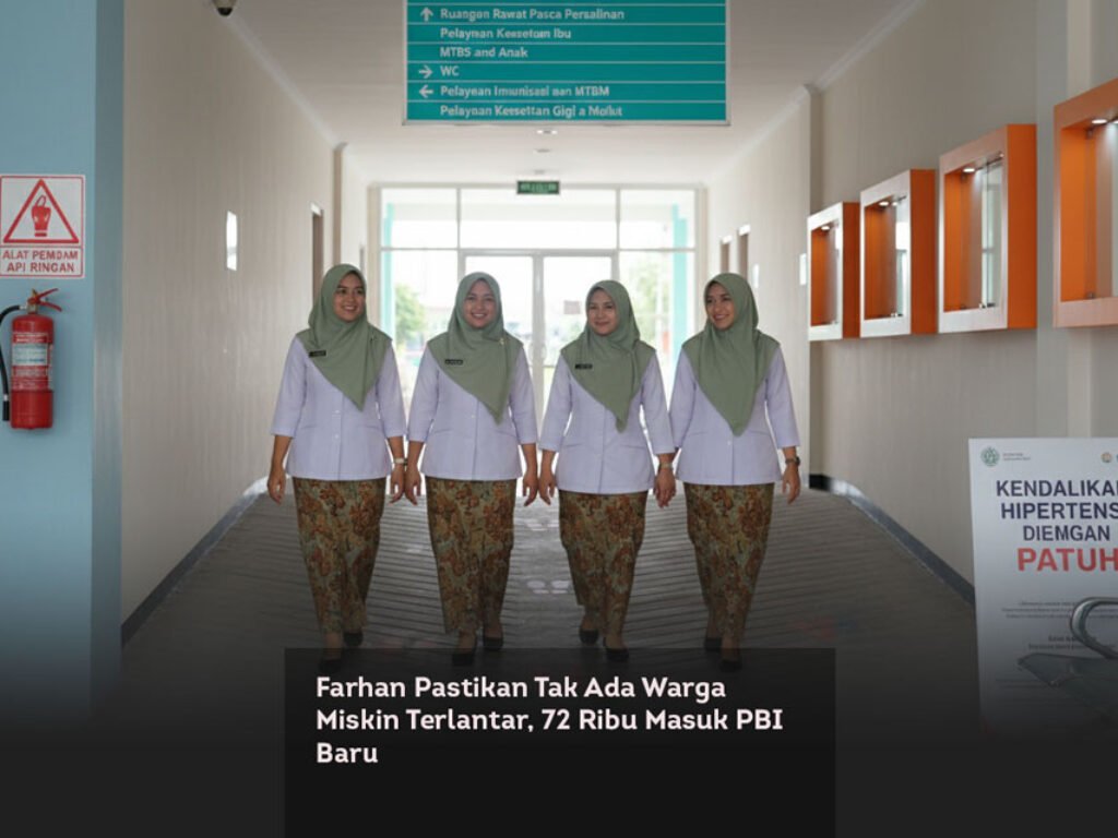 Farhan Pastikan Tak Ada Warga Miskin Terlantar, 72 Ribu Masuk PBI Baru