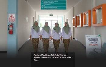 Farhan Pastikan Tak Ada Warga Miskin Terlantar, 72 Ribu Masuk PBI Baru locusonline featured image Feb