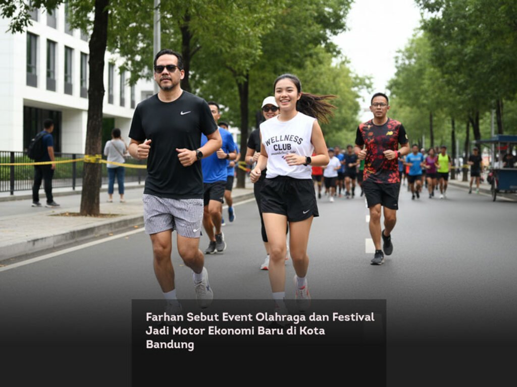 Farhan Sebut Event Olahraga dan Festival Jadi Motor Ekonomi Baru di Kota Bandung