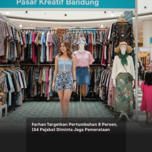 Farhan Targetkan Pertumbuhan 8 Persen, 154 Pejabat Diminta Jaga Pemerataan