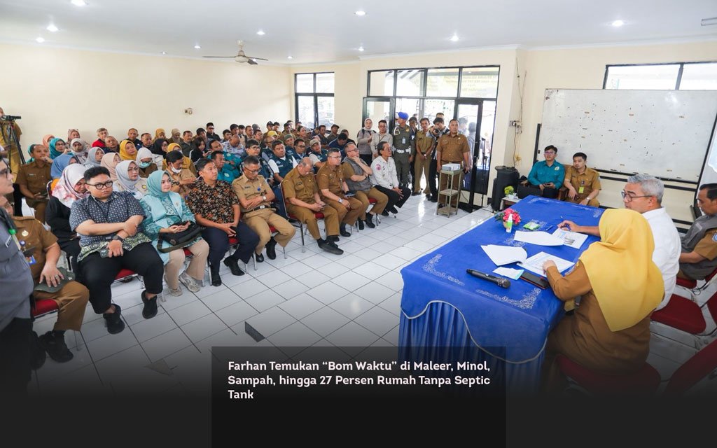 Farhan Temukan “Bom Waktu” di Maleer, Minol, Sampah, hingga 27 Persen Rumah Tanpa Septic Tank locusonline featured image Feb 2026 a