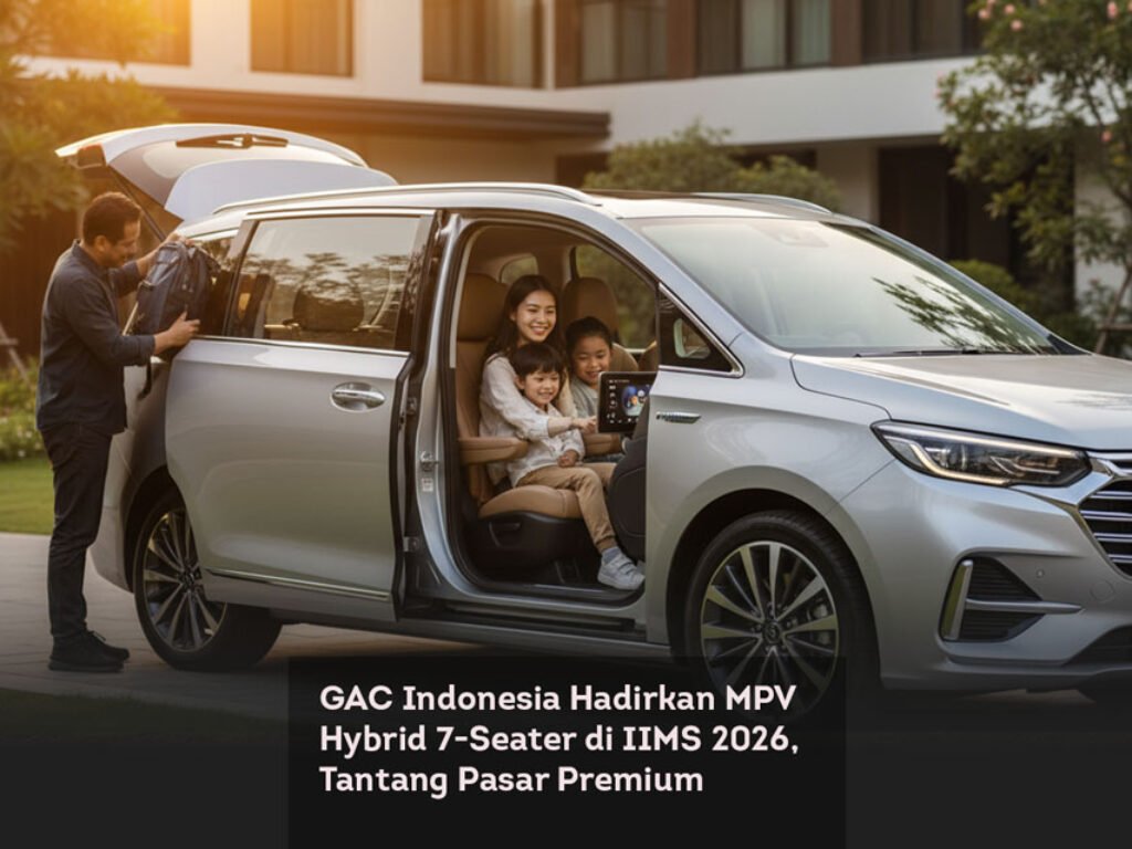 GAC Indonesia Hadirkan MPV Hybrid 7-Seater di IIMS 2026, Tantang Pasar Premium