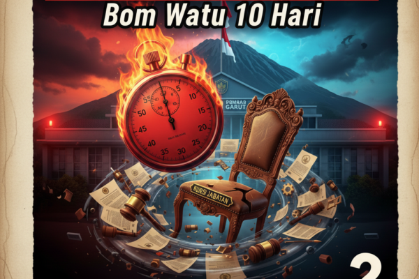 GLMK Ugal ugalan Kursi Jabatan, Bom Waktu 10 Hari, “Akankah Jabatan Kadispora Garut Gugur Demi Hukum”