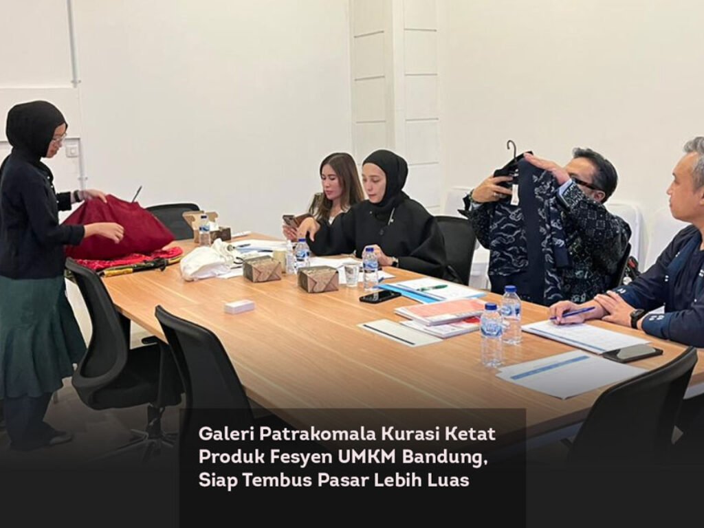 Galeri Patrakomala Kurasi Ketat Produk Fesyen UMKM Bandung, Siap Tembus Pasar Lebih Luas