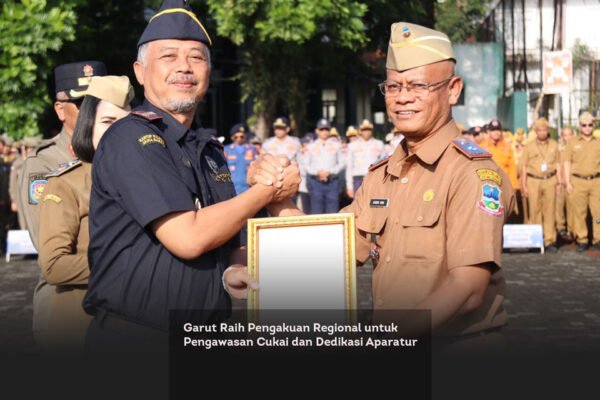 Garut Raih Pengakuan Regional untuk Pengawasan Cukai dan Dedikasi Aparatur
