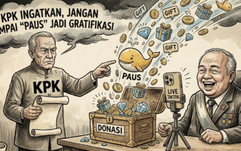 Live TikTok Menteri, Gift Mengalir: KPK Ingatkan, Jangan Sampai “Paus” Jadi Gratifikasi