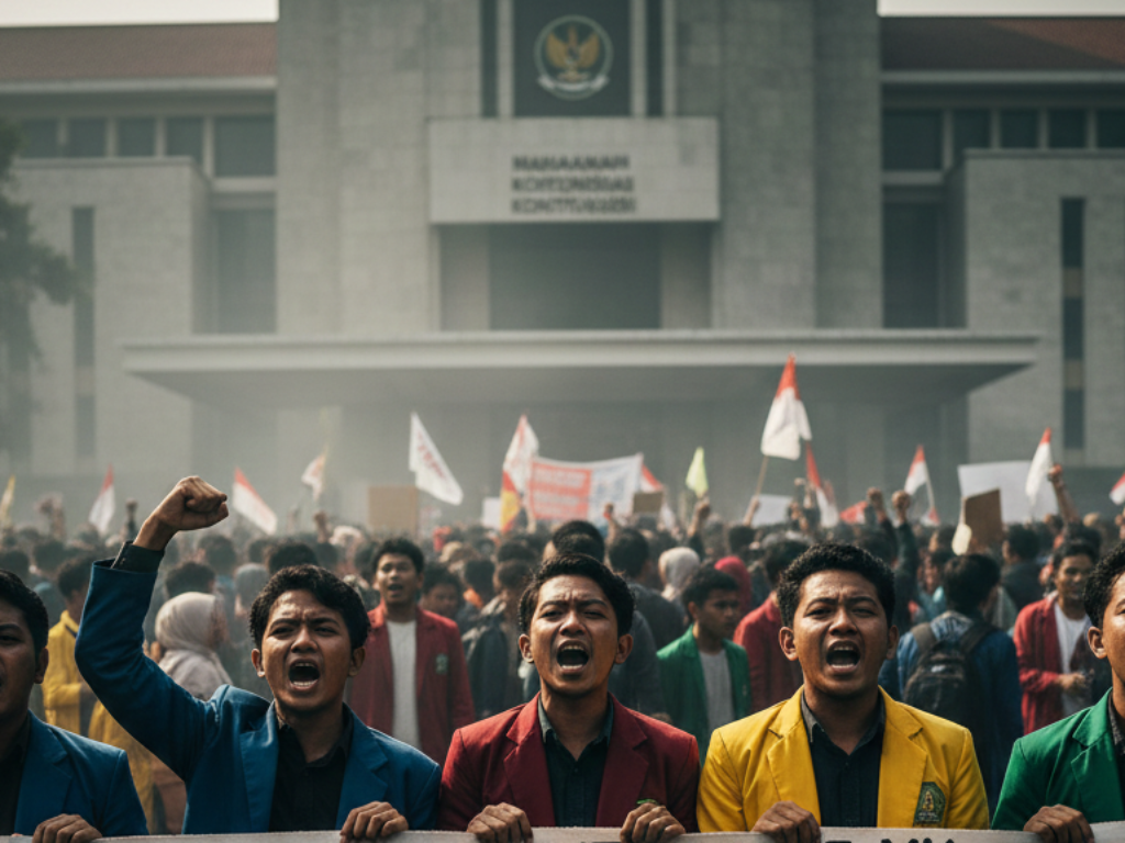 KUHAP Baru Ditarik ke MK: Mahasiswa Teriak “Hukum Kok Jadi Bodyguard Kekuasaan?”