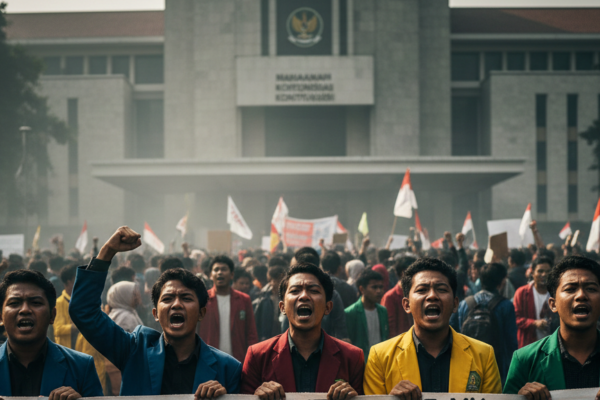 KUHAP Baru Ditarik ke MK: Mahasiswa Teriak “Hukum Kok Jadi Bodyguard Kekuasaan?”