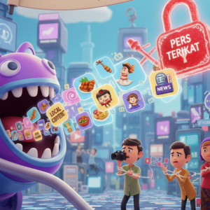 Dagang Bebas, Pers Terikat? Ketika Konten Lokal Jadi Pesta Gratis Platform Global