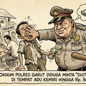 Oknum Polres Garut Diduga Minta “Duit” Ke Warga Hingga Rp. 30 Jt?