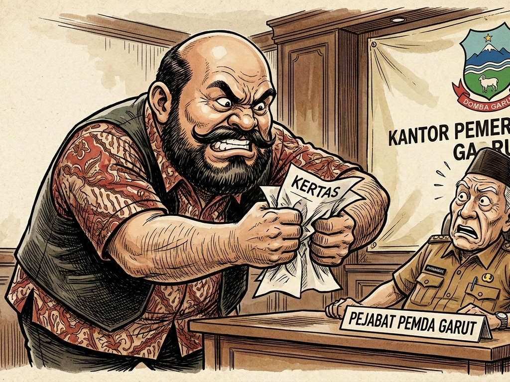 42 Kursi Bergeser, Kecurigaan Menggeser: GLMPK Siap “Wisata Hukum” ke Jakarta Laporkan Mutasi Garut