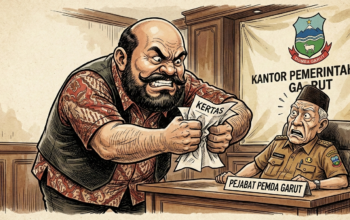 42 Kursi Bergeser, Kecurigaan Menggeser: GLMPK Siap “Wisata Hukum” ke Jakarta Laporkan Mutasi Garut