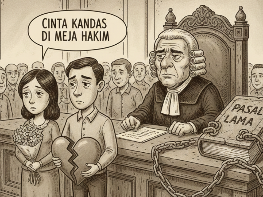 Cinta Kandas di Meja Hakim: MK Tetap Setia pada Pasal Lama, Pasangan Beda Iman Disuruh Sabar Lagi