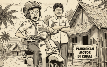 Rem Mendadak untuk Pelajar: Dedi Mulyadi Parkirkan Motor di Rumah!