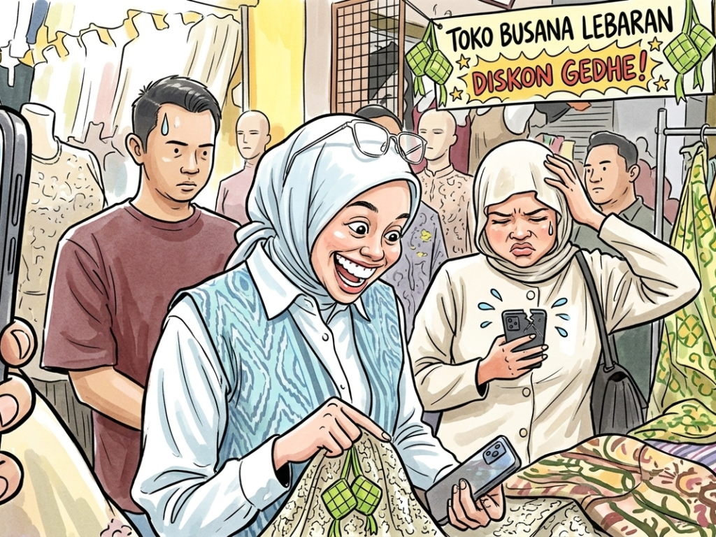 Garut Plaza Setengah Kosong, PKL Disuruh Pindah: Ramadan Jadi Alasan “Move On” Ekonomi