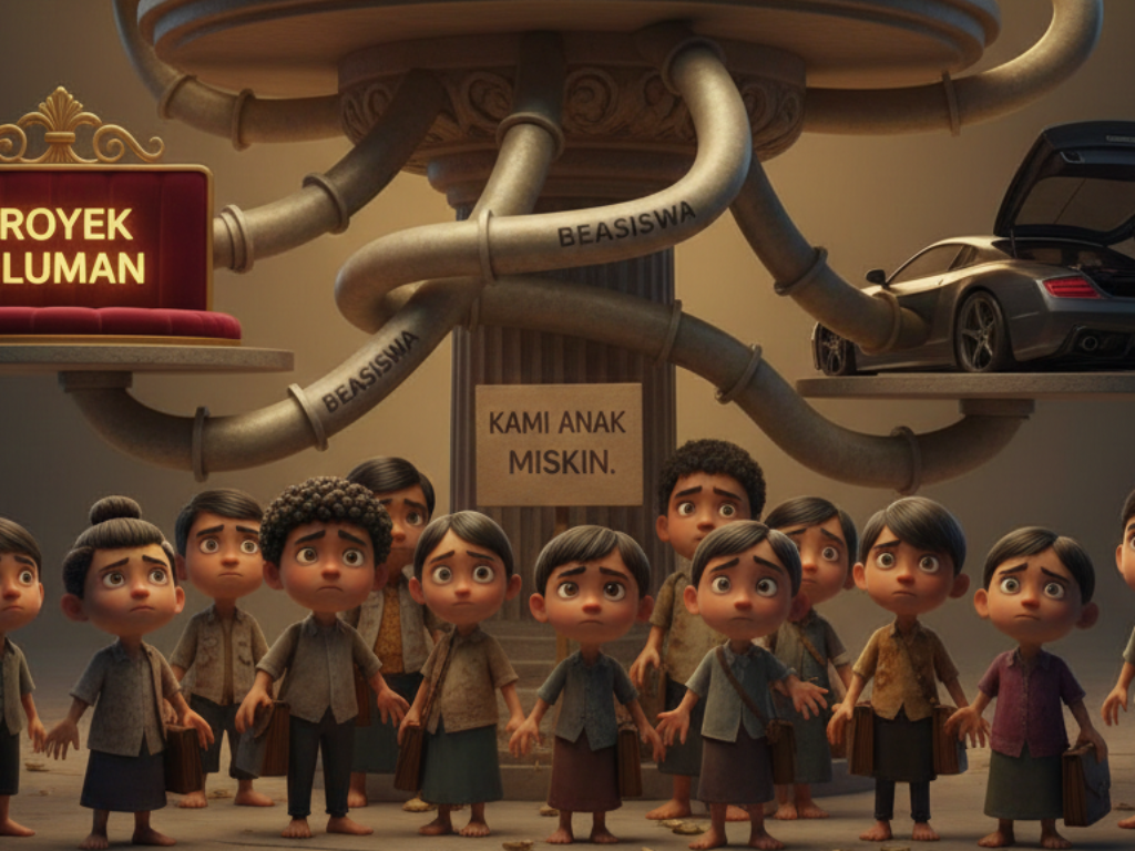 Beasiswa Anak Miskin Nyasar ke Mana? APBD Jabar 2026 Lupa Baris Paling Bawah