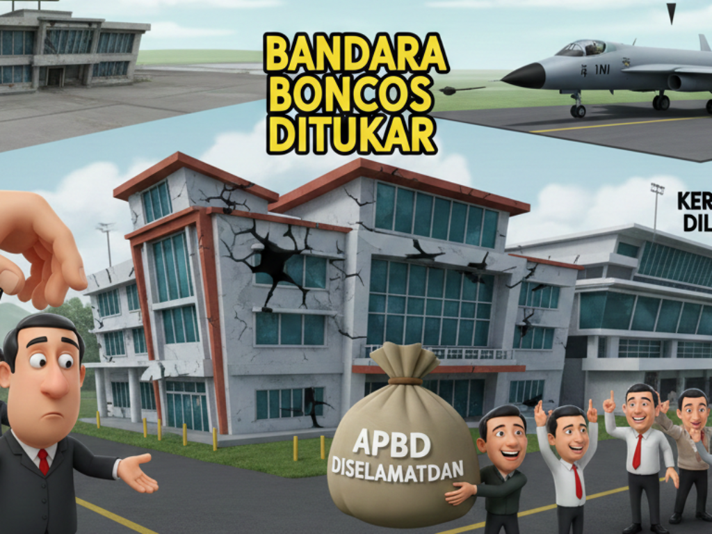 Bandara Boncos Ditukar, APBD Diselamatkan? Kertajati Dilirik TNI, Husein Mau “Dipungut” Pemprov