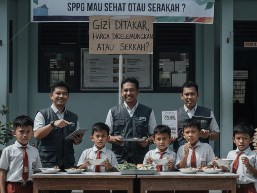 Gizi Ditakar, Harga Digelembungkan: SPPG Mau Sehat atau Serakah?