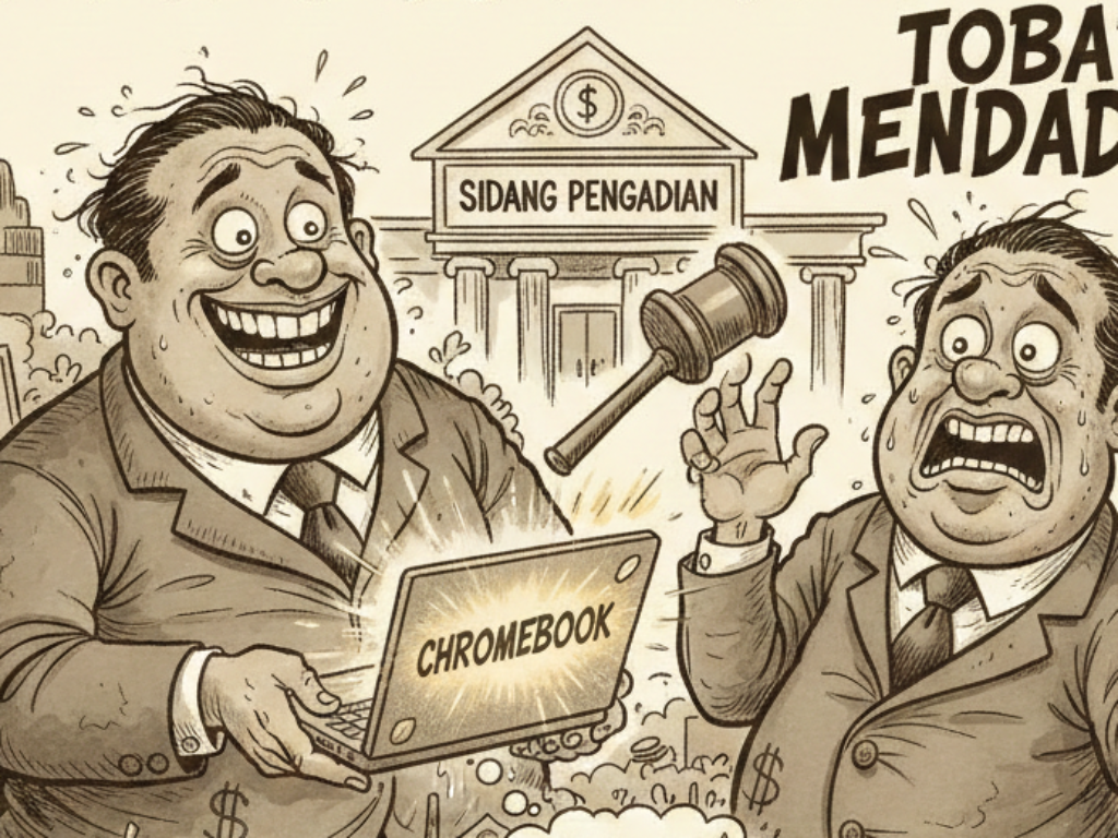 Untung Miliaran, Tobat Mendadak: Chromebook Bikin Kaya, Sidang Bikin Takut