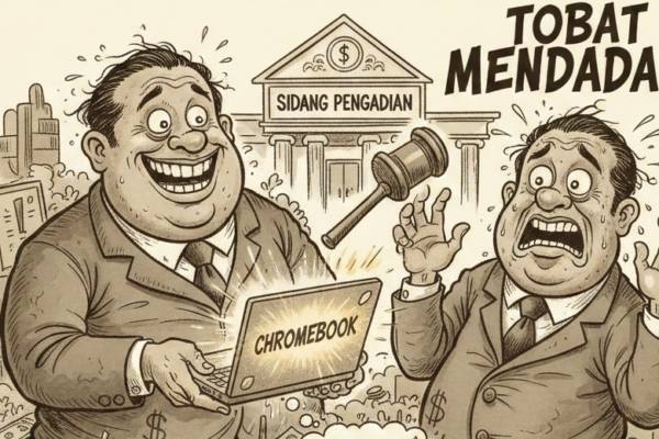 Untung Miliaran, Tobat Mendadak: Chromebook Bikin Kaya, Sidang Bikin Takut
