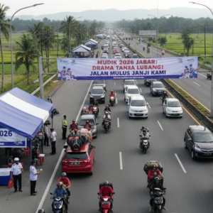 Mudik 2026 di Jabar, Drama Tanpa Lubang? 60 Posko dan Janji Jalan Mulus