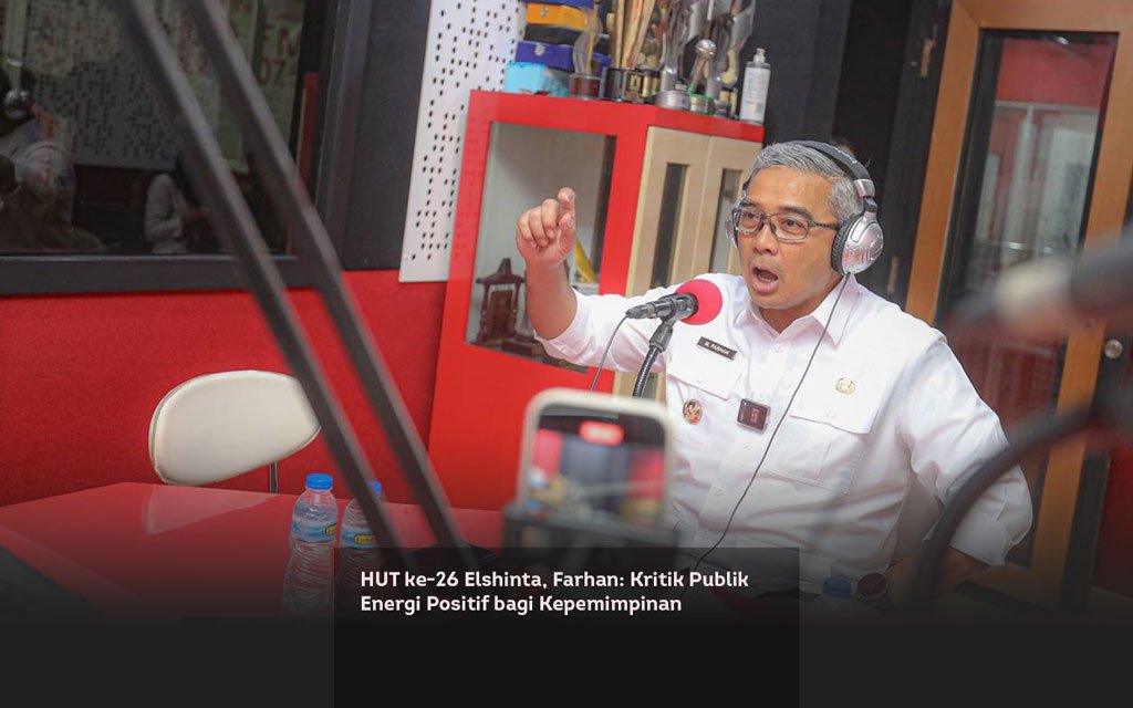 HUT ke 26 Elshinta, Farhan, Kritik Publik Energi Positif bagi Kepemimpinan locusonline featured image Feb