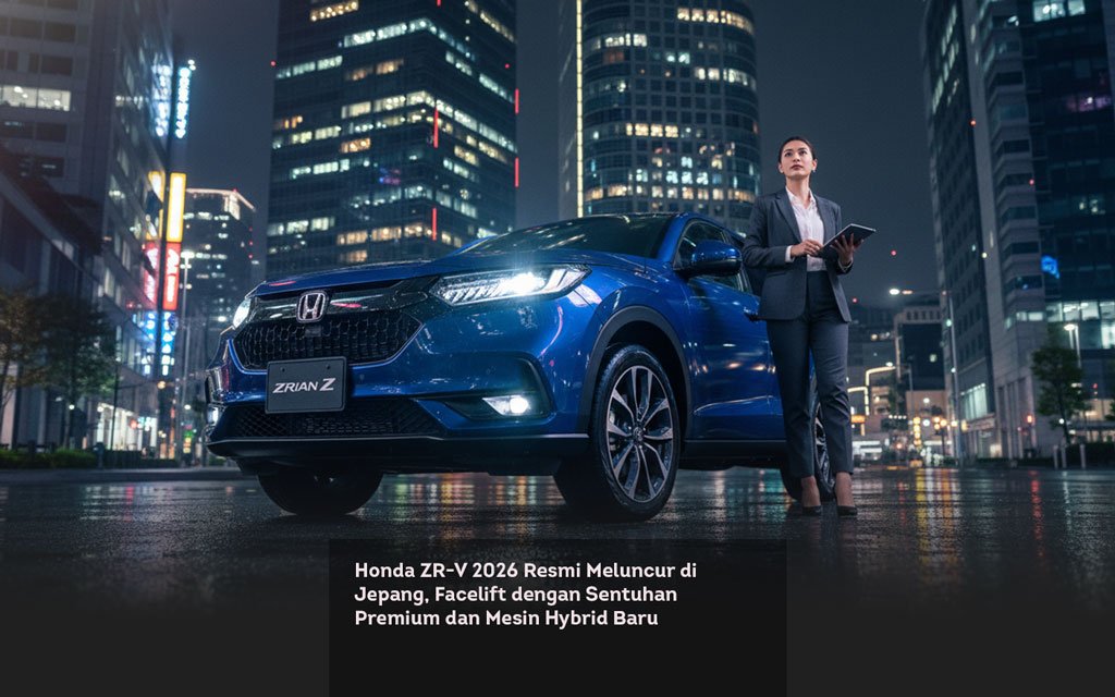 Honda ZR V 2026 Resmi Meluncur di Jepang, Facelift dengan Sentuhan Premium dan Mesin Hybrid Baru locusonline featured image Feb 2026 a