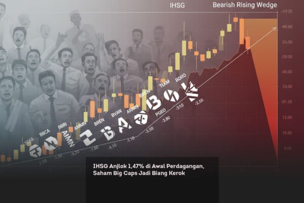 IHSG Anjlok 1,47 persen di Awal Perdagangan, Saham Big Caps Jadi Biang Kerok locusonline featured image Feb 2026 a