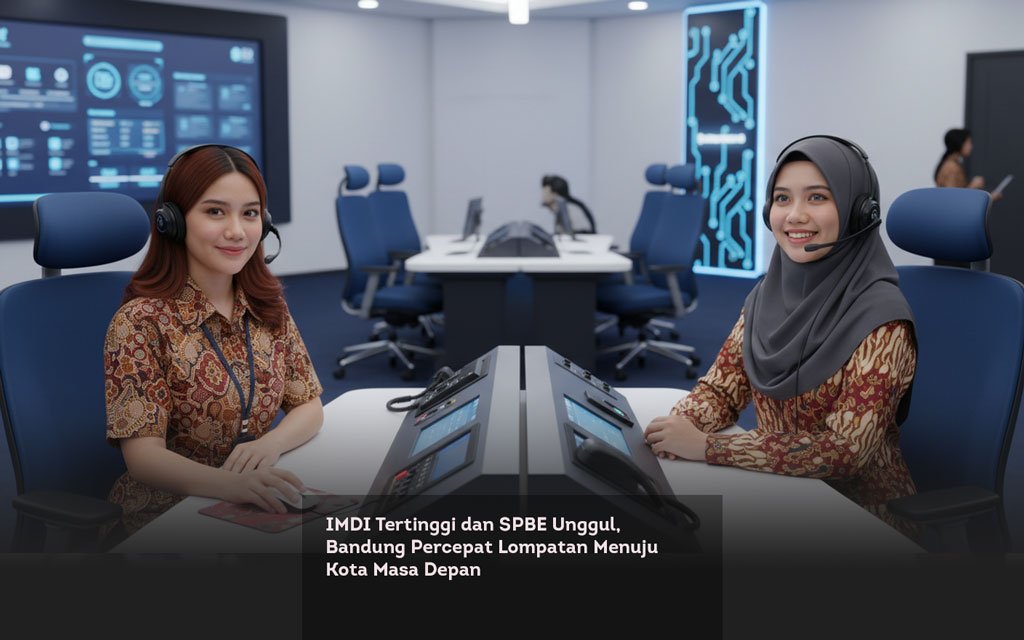 IMDI Tertinggi dan SPBE Unggul, Bandung Percepat Lompatan Menuju Kota Masa Depan locusonline featured image Feb 2026 a