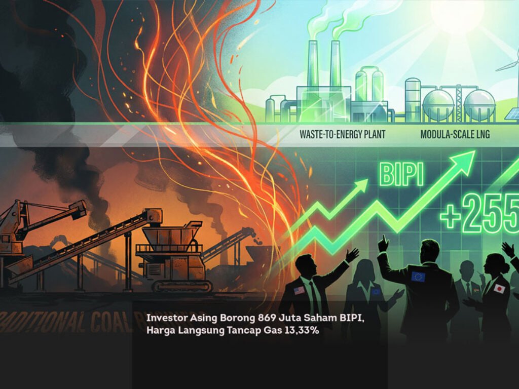 Investor Asing Borong 869 Juta Saham BIPI, Harga Langsung Tancap Gas 13,33%