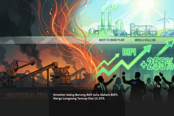 Investor Asing Borong 869 Juta Saham BIPI, Harga Langsung Tancap Gas 13,33% locusonline featured image Feb 2026 a