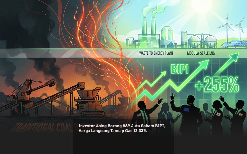 Investor Asing Borong 869 Juta Saham BIPI, Harga Langsung Tancap Gas 13,33% locusonline featured image Feb 2026 a
